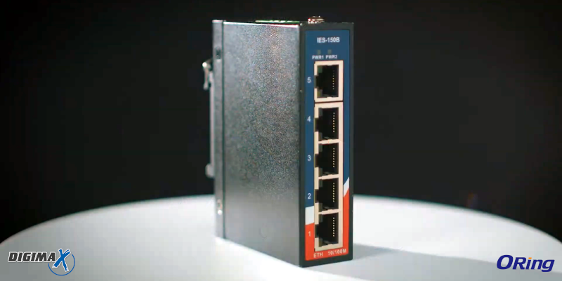 Switch Ethernet standard per reti industriali affidabili